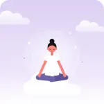 Meditate illustration