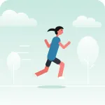 Running illustration