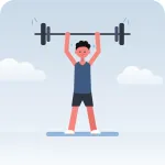 Workout illustration